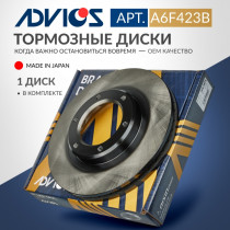 Диск тормозной пер. ADVICS TOYOTA LAND CRUISER 80 1989 - 1997                                                                                                                                                                                                  