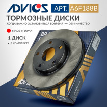Диск тормозной пер. ADVICS TOYOTA CAMRY 1996 - 2006   TOYOTA ESTIMA 2000 - 2006   TOYOTA GAIA 1998 - 2004   TOYOTA Ipsum 2001 - 2009   TOYOTA ISIS 2004 - 2017   TOYOTA MARK II 1997 - 2002   TOYOTA NADIA 1998 - 2003   TOYOTA NOAH 2001 - 2007   TOYOTA PICNI