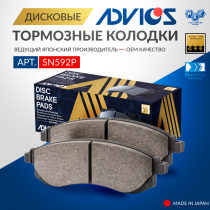 Дисковые тормозные колодки ADVICS передние NISSAN CEFIRO 1998 - 2003   NISSAN JUKE 2010 - 2020   NISSAN LAFESTA 2004 - 2012   NISSAN SENTRA 2014 - 2017   NISSAN Skyline 2001 - 2004   NISSAN Teana 2005 - 2014   NISSAN Tiida 2007 - 2016   NISSAN Tino 1998 -