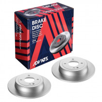 Диск тормозной зад. ADVICS (кратность 2 шт.) HYUNDAI ACCENT 2011 - 2017   HYUNDAI SOLARIS 2010 - 2022   KIA RIO 2011 -                                                                                                                                         