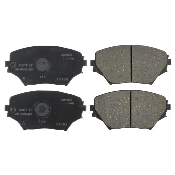 Дисковые тормозные колодки ADVICS передние TOYOTA RAV4 2000 - 2007