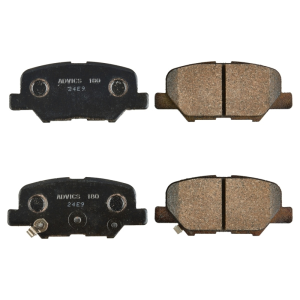 Дисковые тормозные колодки ADVICS Mazda 6 2012 - 2015   Mitsubishi ASX 2017 -    Mitsubishi OUTLANDER 2012 -    Mitsubishi RVR 2010 -    PEUGEOT 4008 2012 - 2015                                                                                              