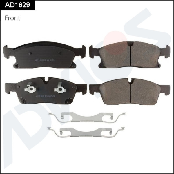 Дисковые тормозные колодки ADVICS (еврокерамика) передние JEEP CHEROKEE 2014 -    JEEP GRAND CHEROKEE 2010 -    MERCEDES-BENZ GL-CLASS 2012 - 2015   MERCEDES-BENZ GLE-CLASS 2015 - 2019   MERCEDES-BENZ GLS-CLASS 2015 - 2019   MERCEDES-BENZ M-CLASS 2011 - 2