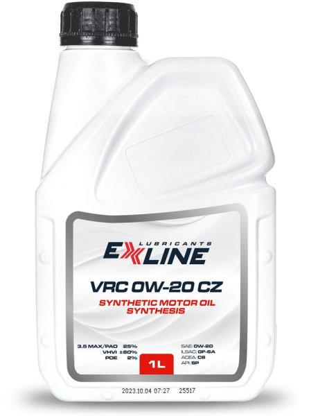 EXLINE VRC 0W-20 СZ (1 л)