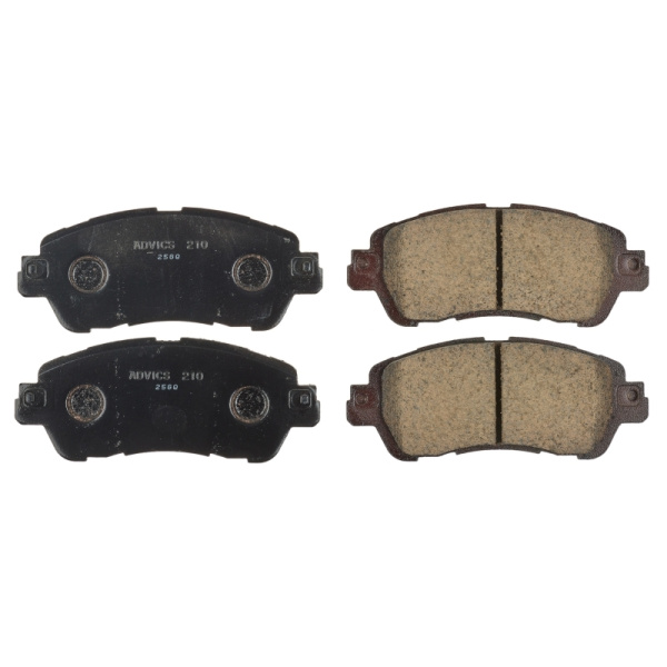 Дисковые тормозные колодки ADVICS передние (F) MAZDA DEMIO DJ (14-), MAZDA 2 DJ (14-)