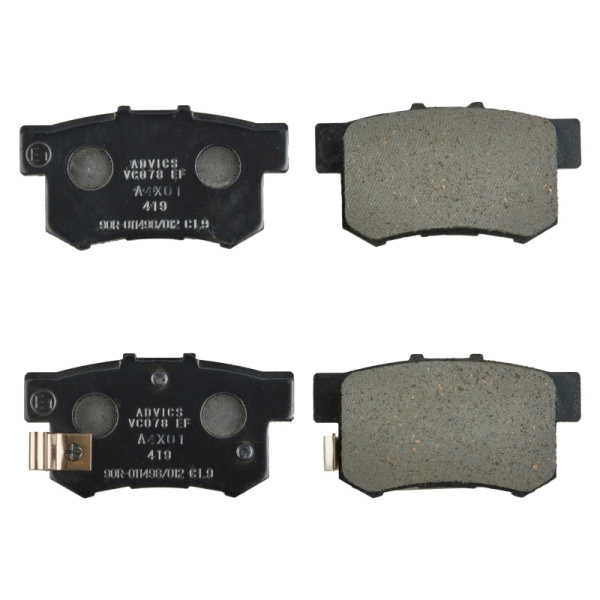 Дисковые тормозные колодки ADVICS Honda ACCORD 1997 - 2008   Honda CIVIC 2000 - 2017   Honda CR-Z 2010 - 2017   Honda FIT 2007 - 2013   Honda INSPIRE 1995 - 2007   Honda JAZZ 2011 - 2015   Honda SABER 1995 - 1998   Honda TORNEO 1997 - 2002   Suzuki SX4 20