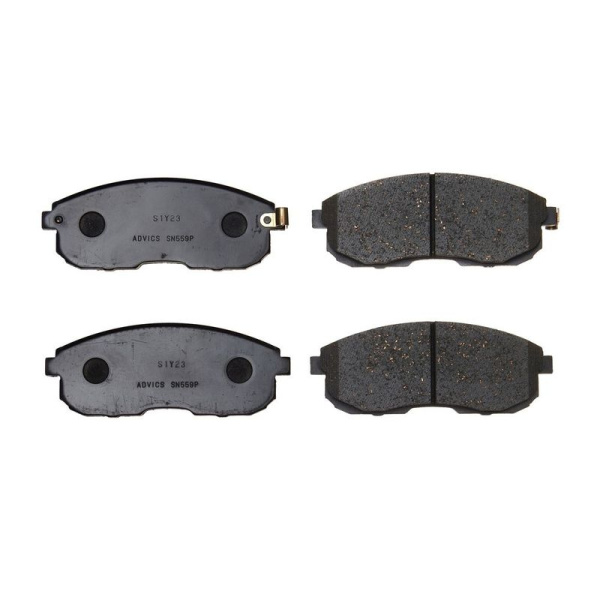 Дисковые тормозные колодки ADVICS передние NISSAN AVENIR 1997 - 2005   NISSAN BLUEBIRD 1998 - 2001   NISSAN CEFIRO 1994 - 2000   NISSAN LAUREL 1997 - 2002   NISSAN Primera 1997 - 2000   NISSAN Wingroad 1999 - 2001