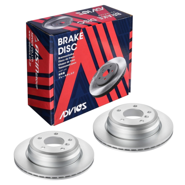 Диск тормозной зад. ADVICS (кратность 2 шт.) BMW 1 SERIES 2007 - 2012   BMW 3 SERIES 2004 - 2014   BMW X1 2009 - 2015                                                                                                                                          