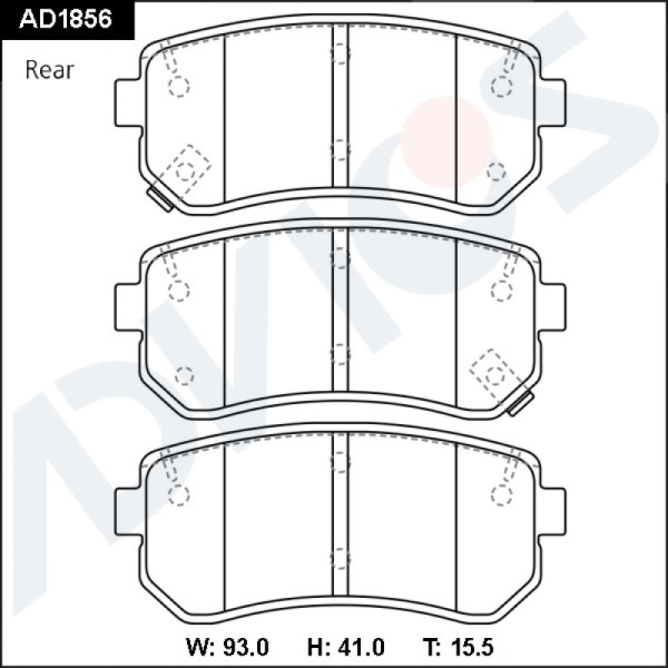 Дисковые тормозные колодки ADVICS (еврокерамика) задние HYUNDAI CRETA 2015 -    HYUNDAI ix35 2010 - 2015   HYUNDAI SONATA 2010 - 2019   HYUNDAI TUCSON 2015 - 2018   KIA CERATO 2008 -    KIA PICANTO 2011 - 2017   KIA SELTOS 2019 -    KIA SOUL 2017 -    KIA