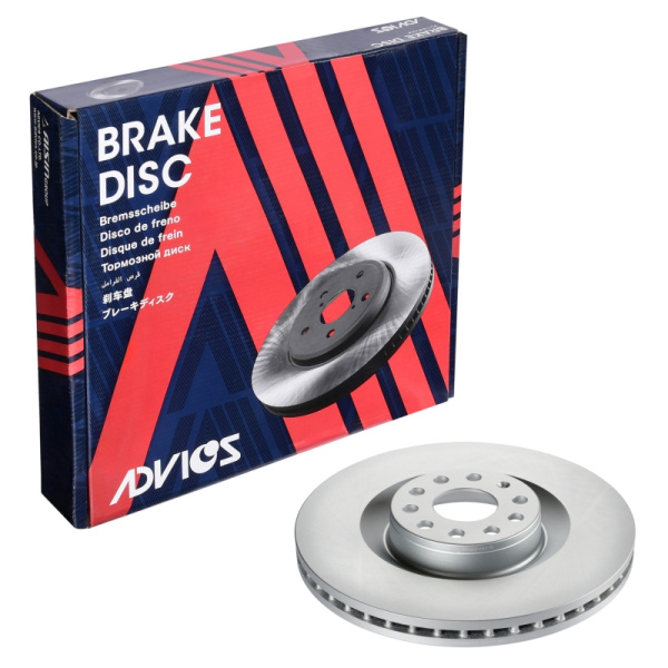 Диск тормозной пер. ADVICS AUDI A3 2003 - 2013   SKODA Superb 2008 - 2015   VOLKSWAGEN Golf 2008 - 2013   VOLKSWAGEN PASSAT 2005 -                                                                                                                             