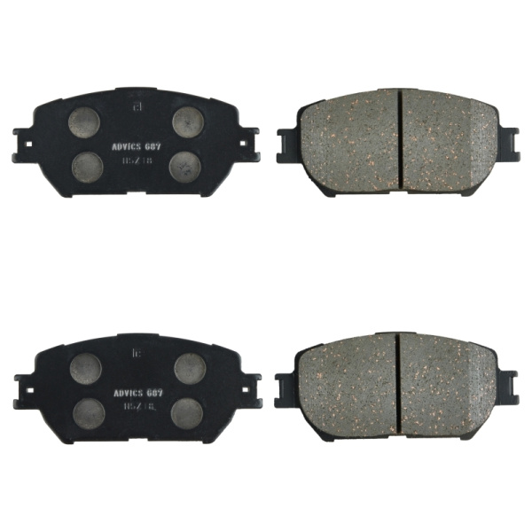 Дисковые тормозные колодки ADVICS передние LEXUS GS 2005 - 2012   TOYOTA CAMRY 2001 - 2006   TOYOTA CROWN 2003 - 2012   TOYOTA ISIS 2004 - 2017   TOYOTA MARK II 2004 - 2009   TOYOTA Wish 2003 - 2009