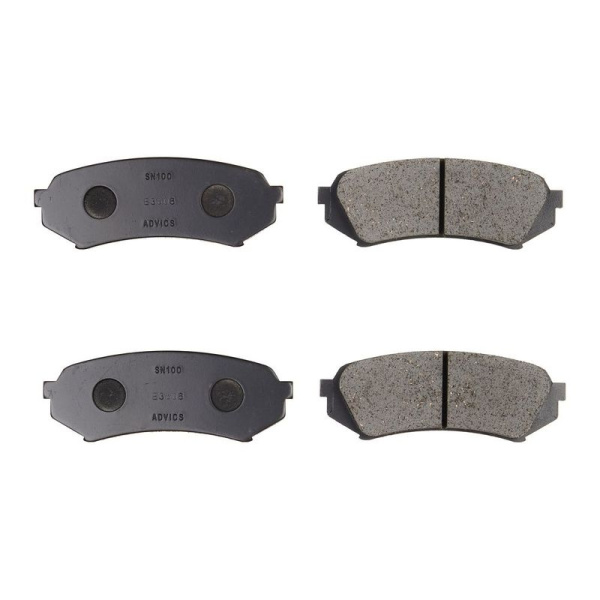 Дисковые тормозные колодки ADVICS задние LEXUS LX 1998 - 2007   TOYOTA LAND CRUISER 100 1997 - 2007
