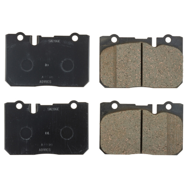 Дисковые тормозные колодки ADVICS передние (F) TOYOTA CELSIOR UCF20   UCF21 (94-00), CENTURY GZG50 (97-)