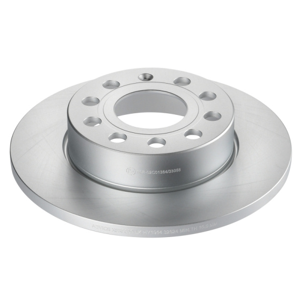 Диск тормозной зад. ADVICS (кратность 2 шт.) AUDI A3 2003 - 2012   SKODA Octavia 2004 - 2013   SKODA Superb 2008 - 2015   VOLKSWAGEN CADDY VP 2003 - 2010   VOLKSWAGEN Golf 2003 - 2013   VOLKSWAGEN JETTA 2001 - 2019   VOLKSWAGEN TOURAN 2006 - 2010         