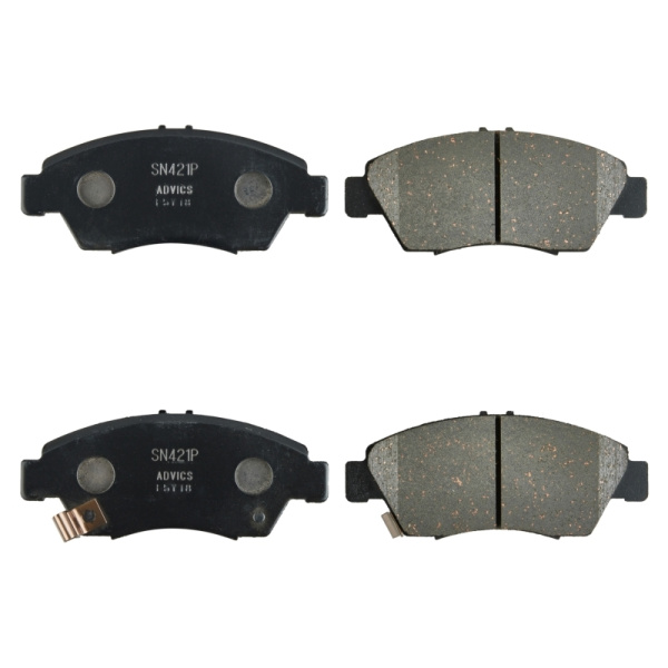 Дисковые тормозные колодки ADVICS передние Honda AIRWAVE 2005 - 2010   Honda CIVIC 1995 - 2006   Honda DOMANI 1997 - 2000   Honda EDIX 2004 - 2006   Honda FIT 2006 - 2013   Honda FREED 2008 - 2016   Honda INTEGRA 1993 - 2000   Honda JAZZ 2017 - 2020   Hon