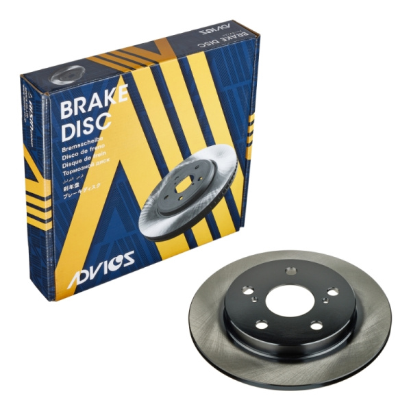 Диск тормозной зад. ADVICS TOYOTA AURIS 2006 - 2019   TOYOTA COROLLA 2000 -                                                                                                                                                                                    