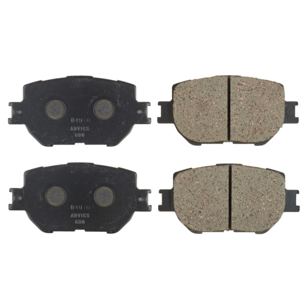 Дисковые тормозные колодки ADVICS передние TOYOTA ALTEZZA 1998 - 2002   TOYOTA BREVIS 2001 - 2007   TOYOTA CROWN 1999 - 2003   TOYOTA MARK II 2000 - 2007   TOYOTA PROGRES 2001 - 2007   TOYOTA VEROSSA 2001 - 2004