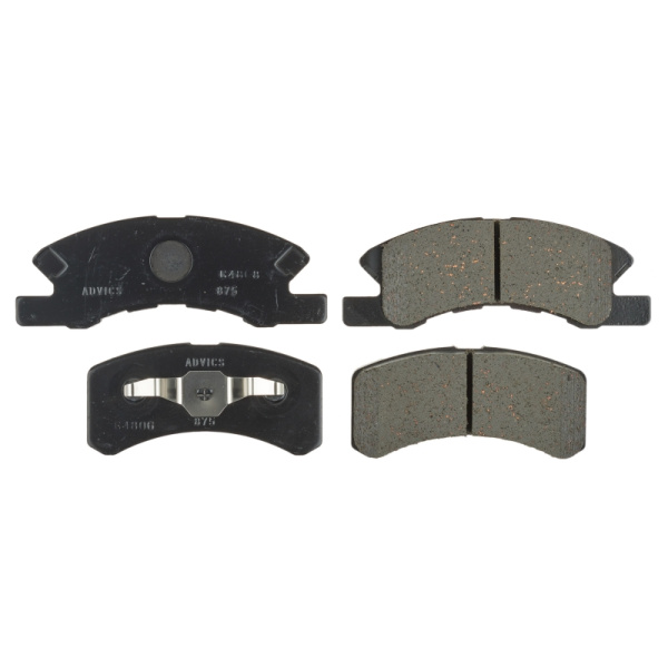 Дисковые тормозные колодки ADVICS передние Daihatsu MIRA 2006 -    Mitsubishi EK 2001 - 2006   Mitsubishi MINICA 1998 - 2011