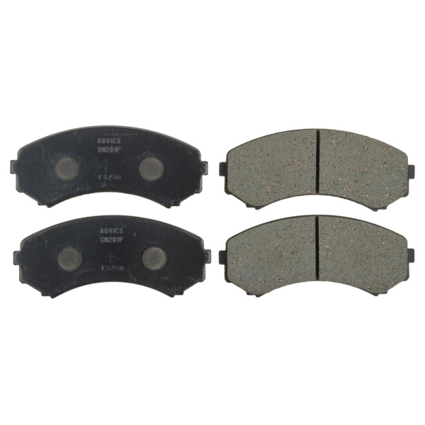 Дисковые тормозные колодки ADVICS передние MAZDA BONGO 1999 - 2020   MAZDA MPV 1991 - 1995   MITSUBISHI DELICA 1999 - 2011   NISSAN VANETTE 1999 - 2015