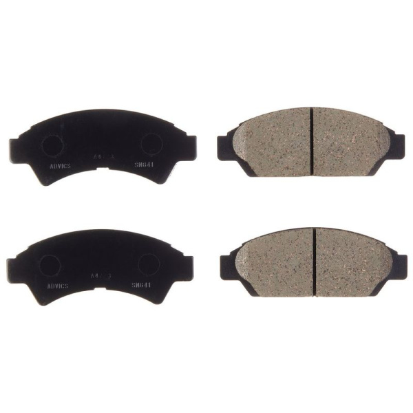 Дисковые тормозные колодки ADVICS передние (F) TOYOTA CAMRY CV30   SV30 (90-94), VISTA CV30   SV30 (90-94)