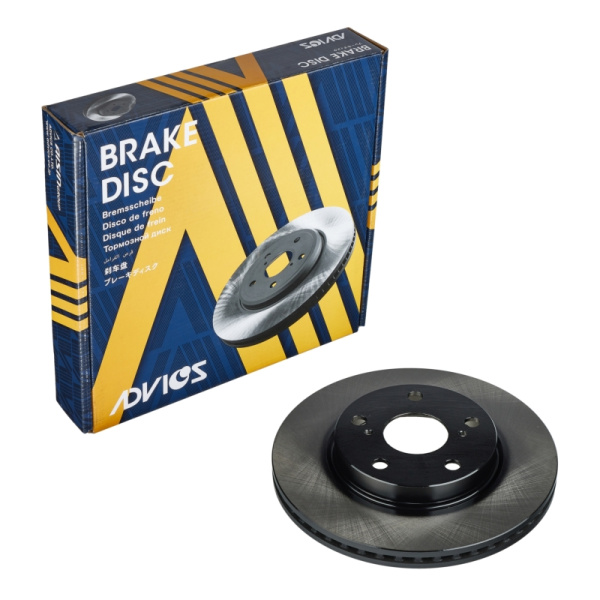 Диск тормозной пер. ADVICS TOYOTA AURIS 2006 - 2019   TOYOTA COROLLA 2000 -                                                                                                                                                                                    